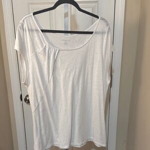 Lane Bryant linen top